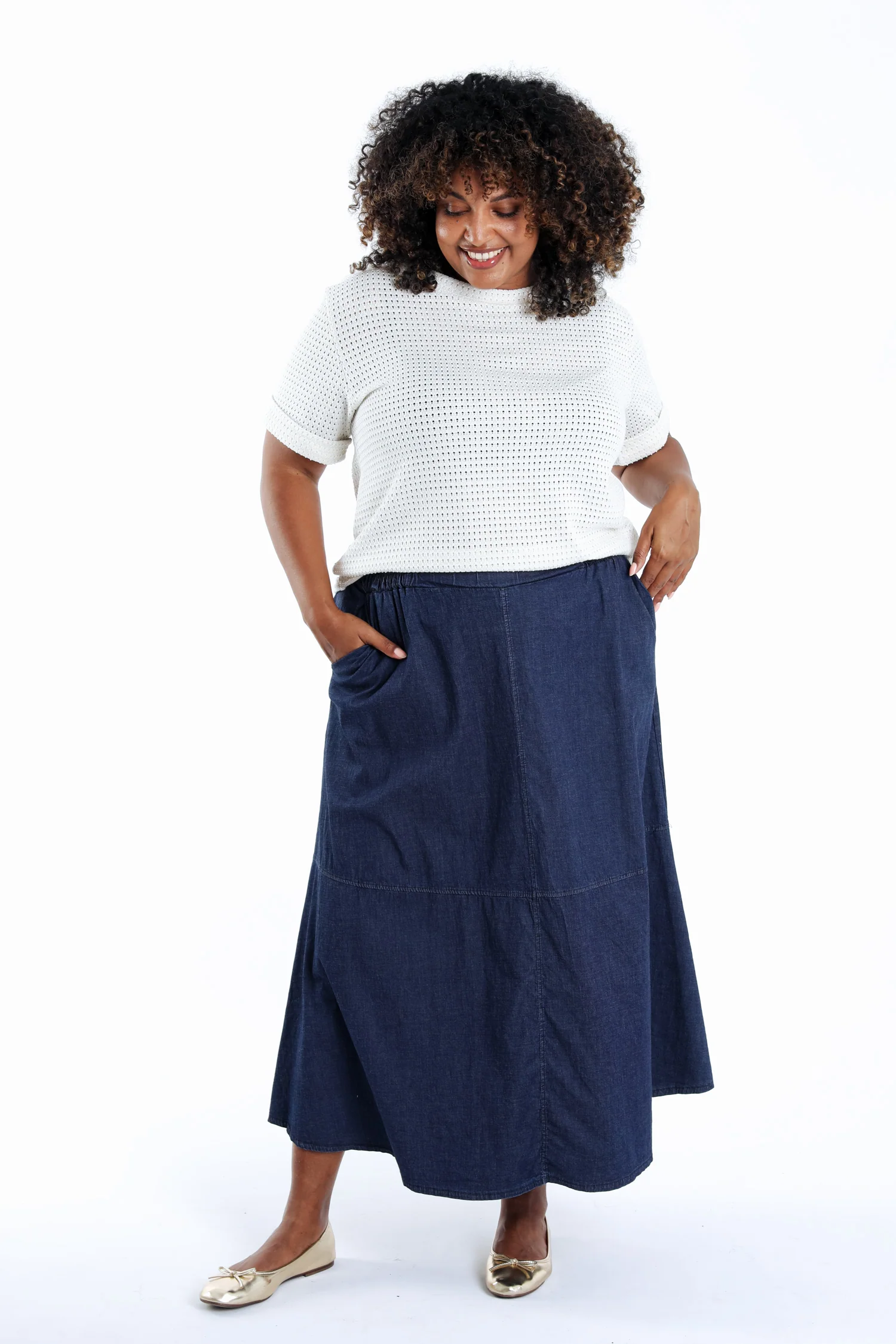 T-shirt en maille avec lurex - Image 8