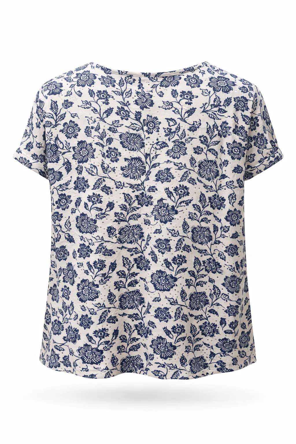 T-shirt en maille dentelle imprimé fleurs - Image 10