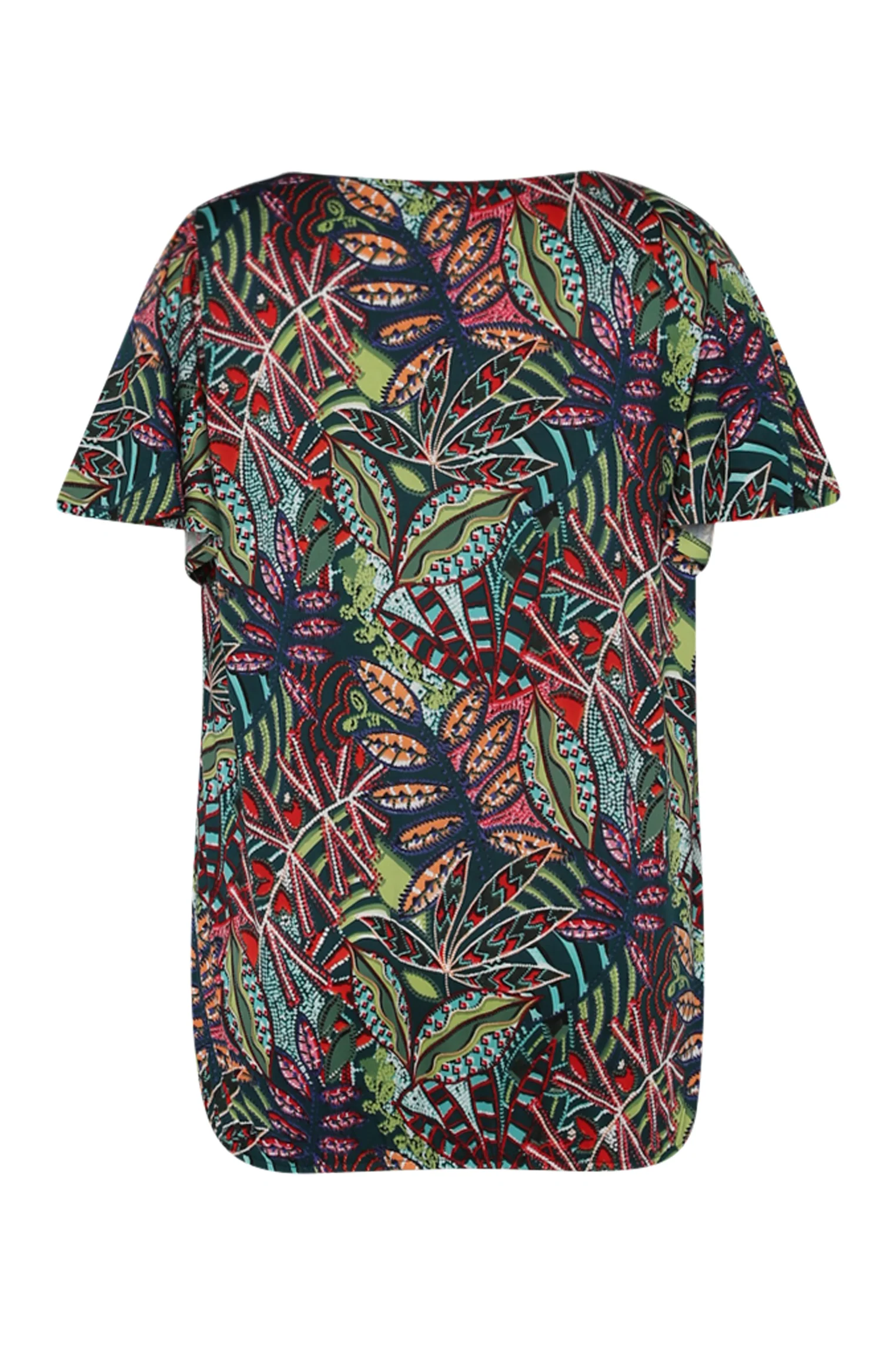 T-shirt en maille froide avec imprimé feuillage - Image 11