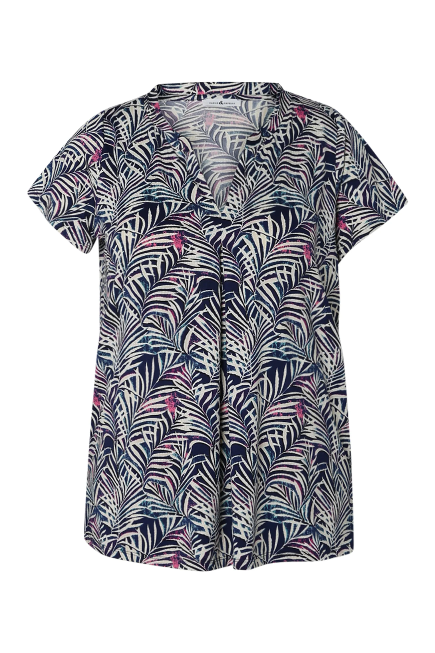 T-shirt en maille froide imprimé feuillage - Image 10
