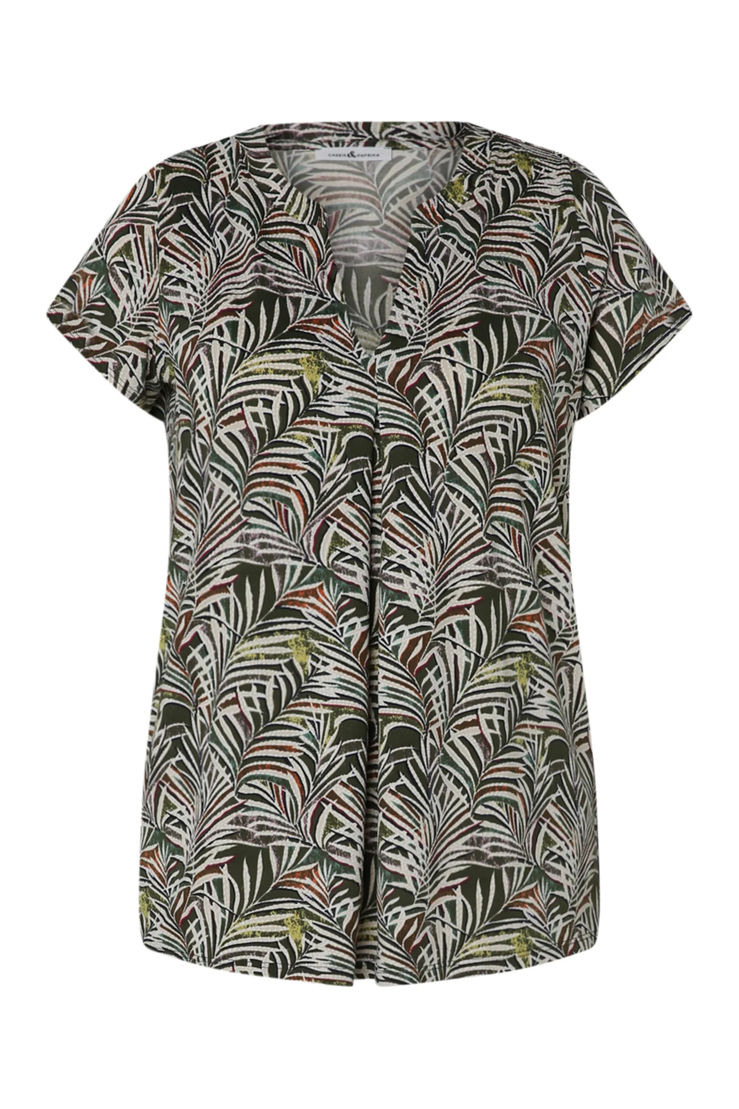 T-shirt en maille froide imprimé feuillage - Image 21