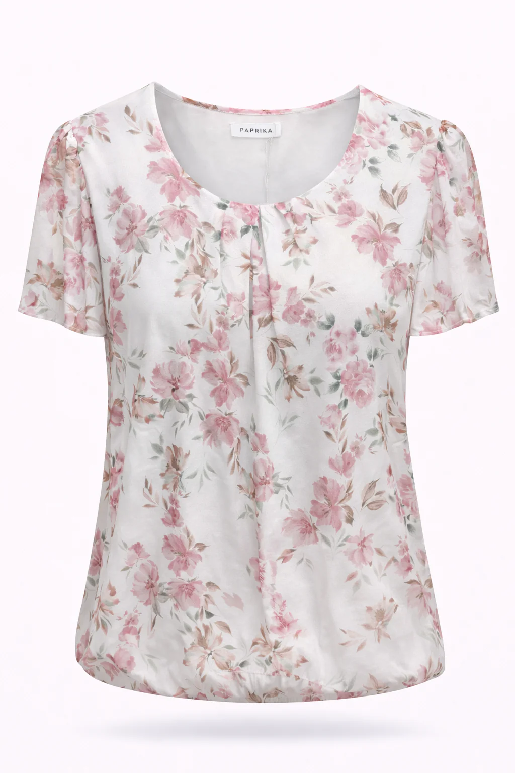 T-shirt en résille imprimé fleuri - Image 8