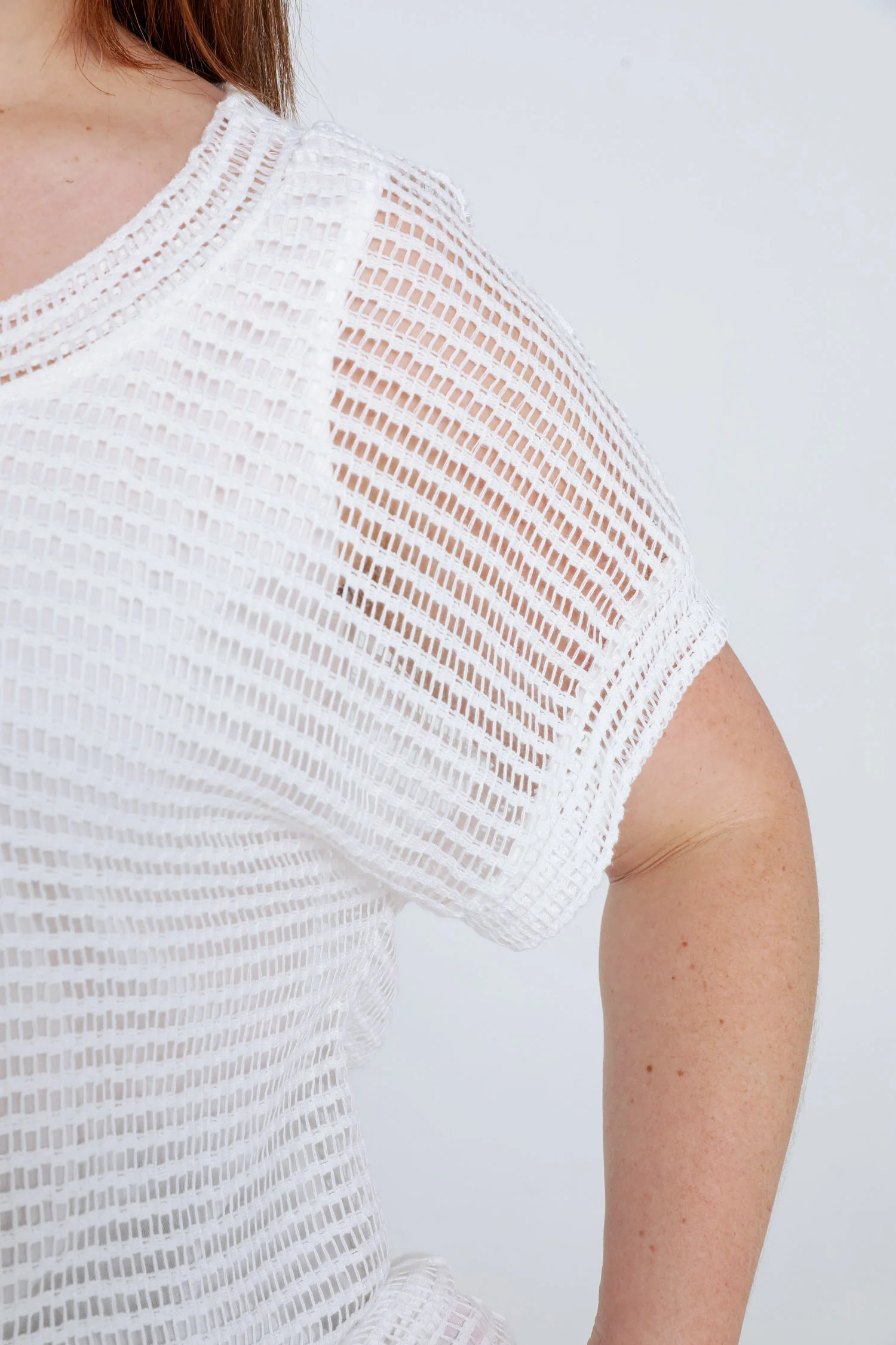 T-shirt filet uni - Image 6