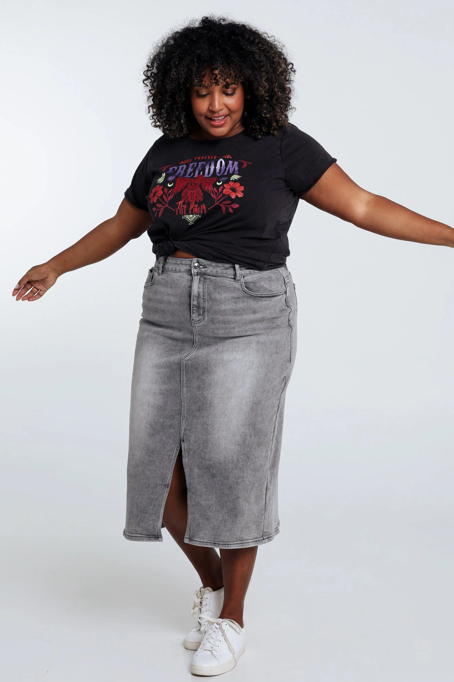 T-shirt Freedom en coton - Image 7