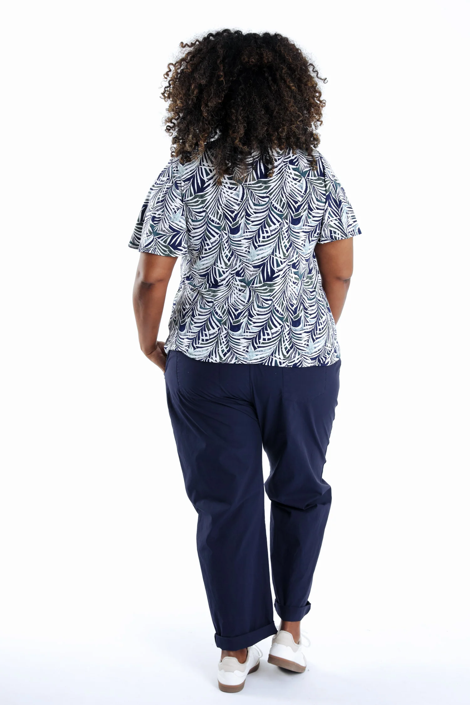 T-shirt imprimé feuillage - Image 2