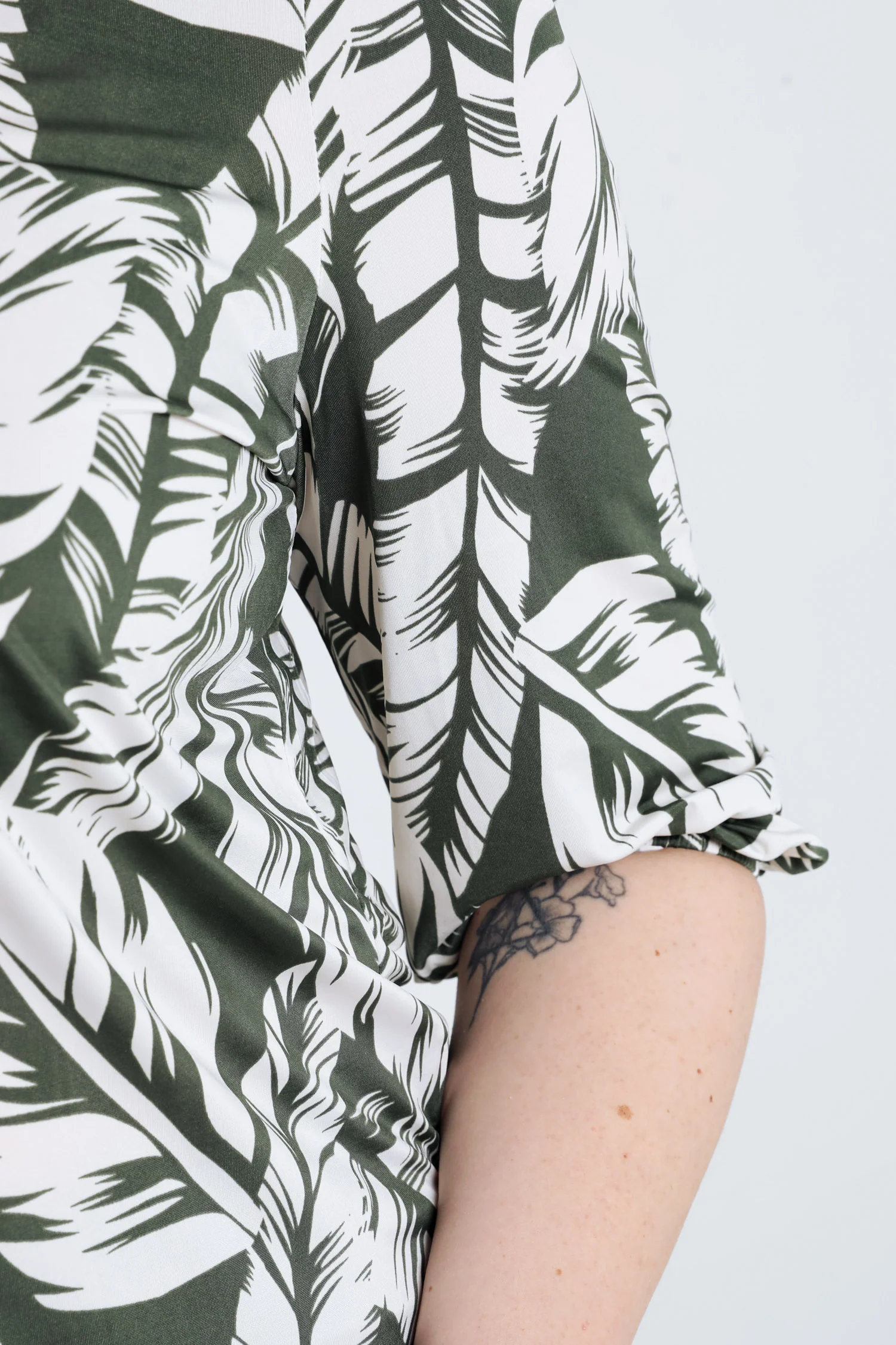 T-shirt imprimé feuilles - Image 4