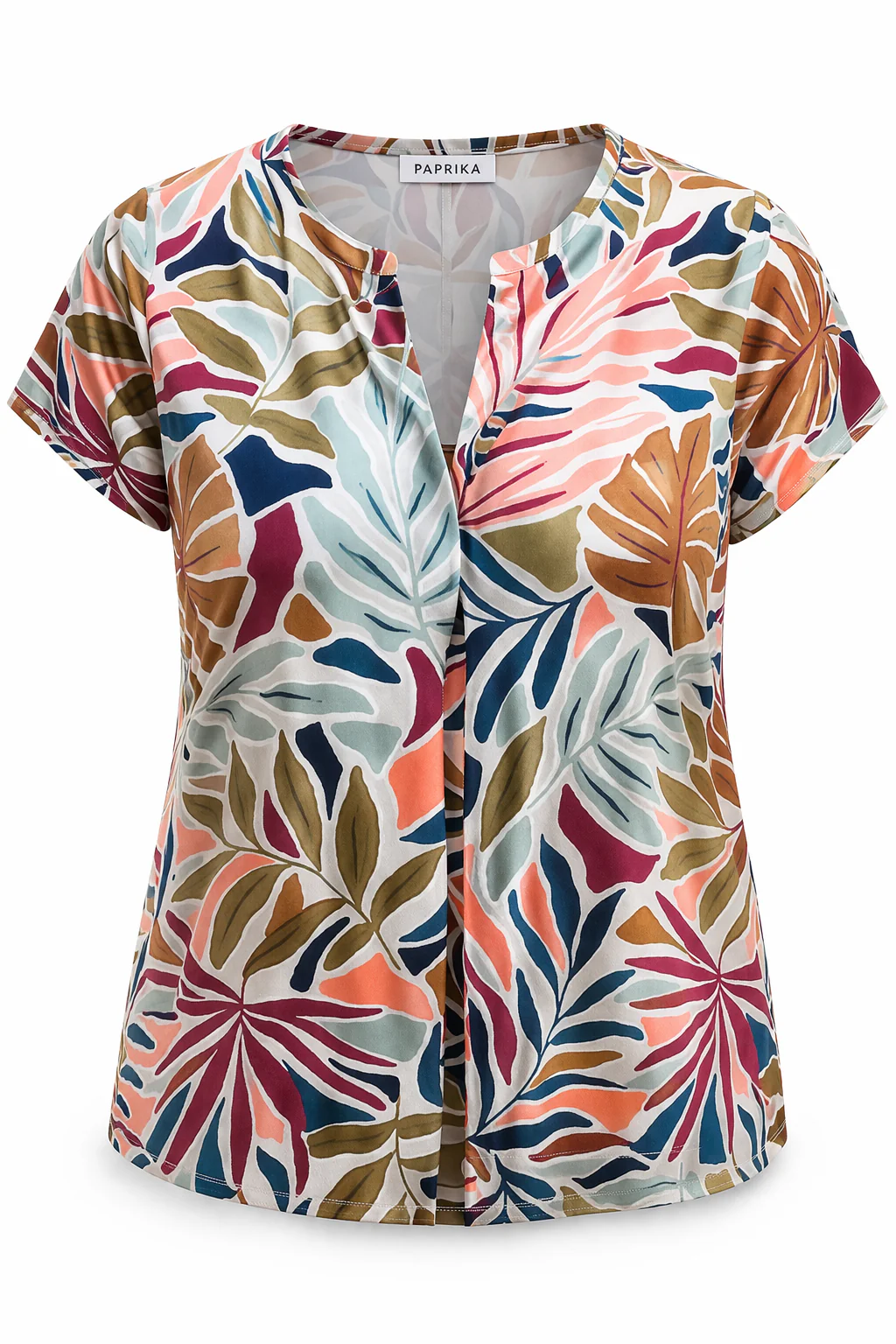 T-shirt imprimé tropical