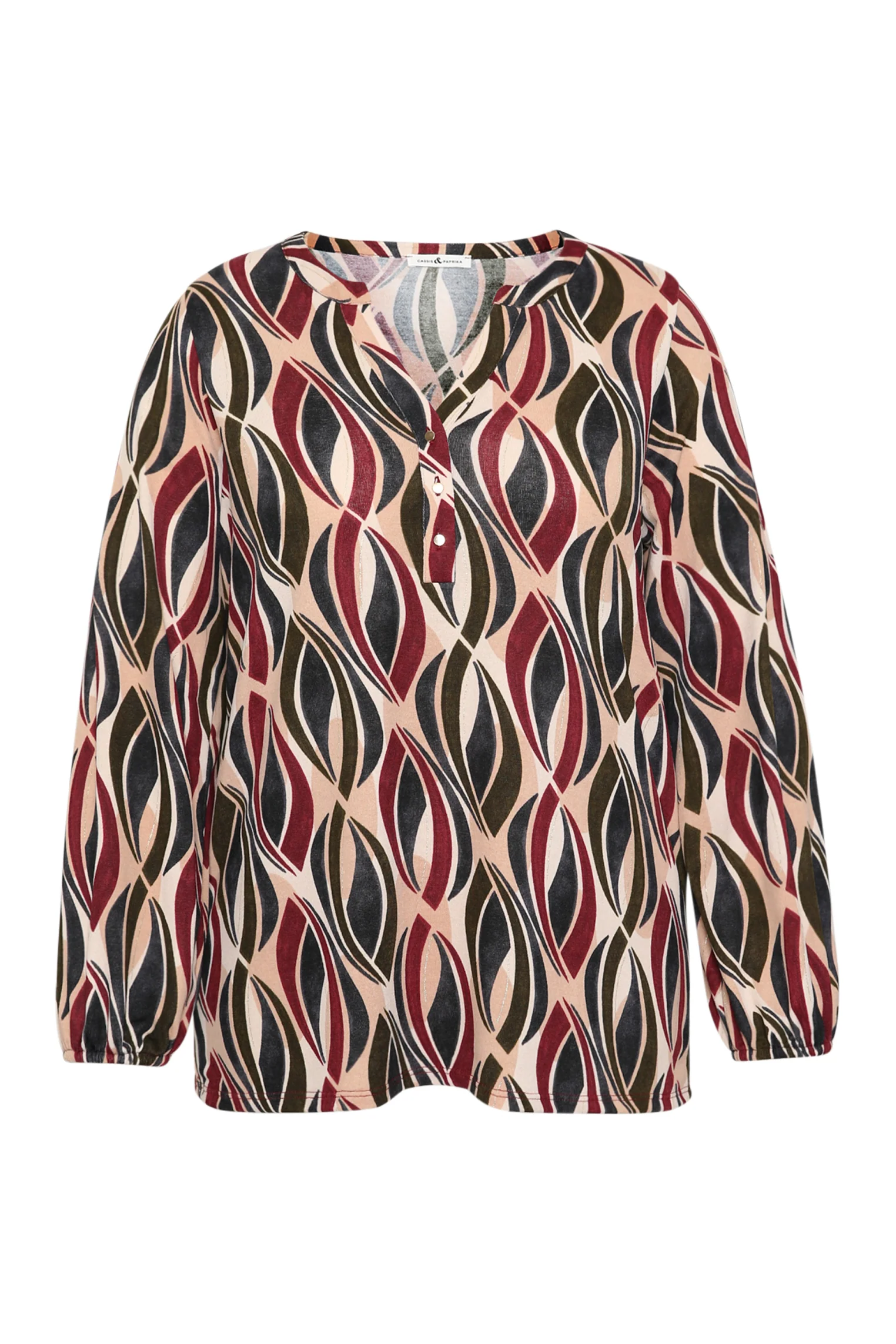 T-shirt maille chaude imprimé graphique - Image 8