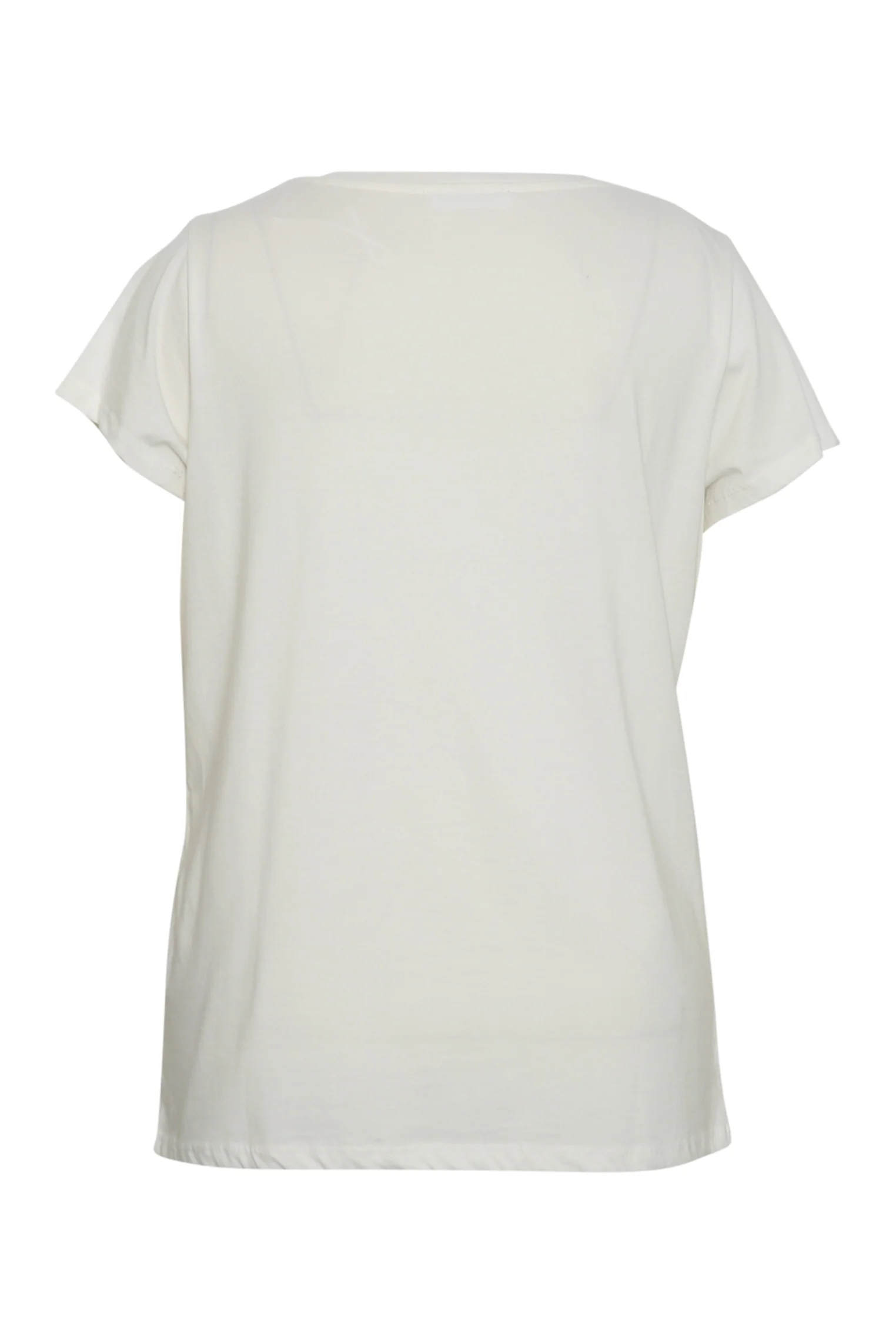 T-shirt uni avec fleurs en sequins - Image 10