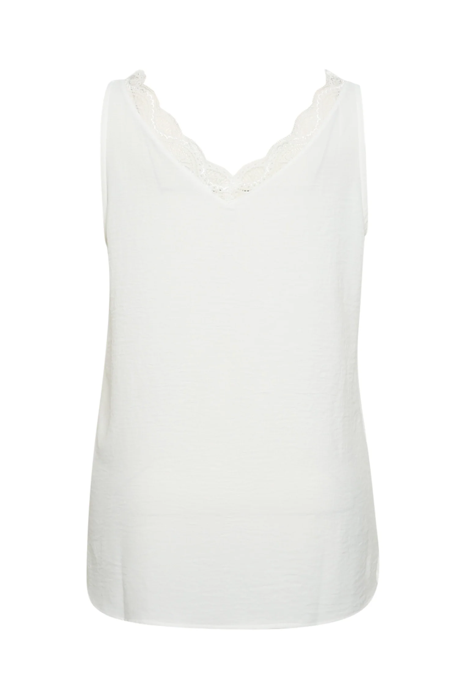 Top uni avec dentelle - Image 9