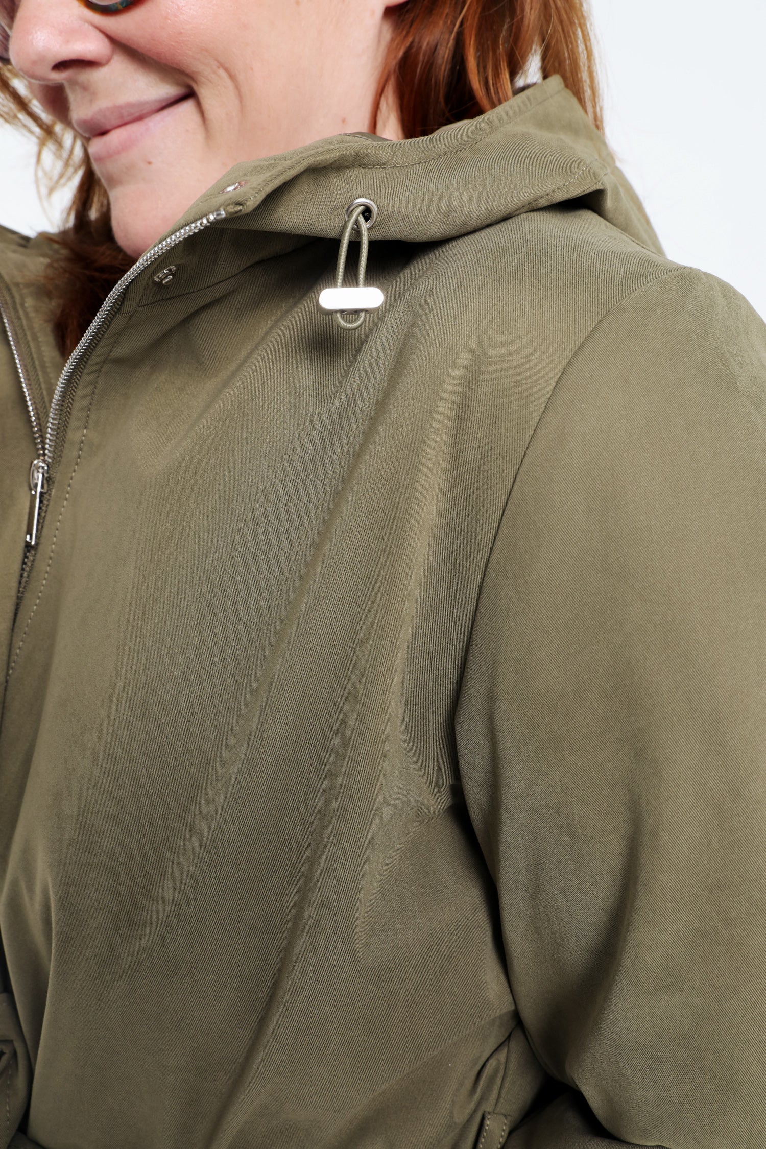 Trench zippé à capuche - Image 4