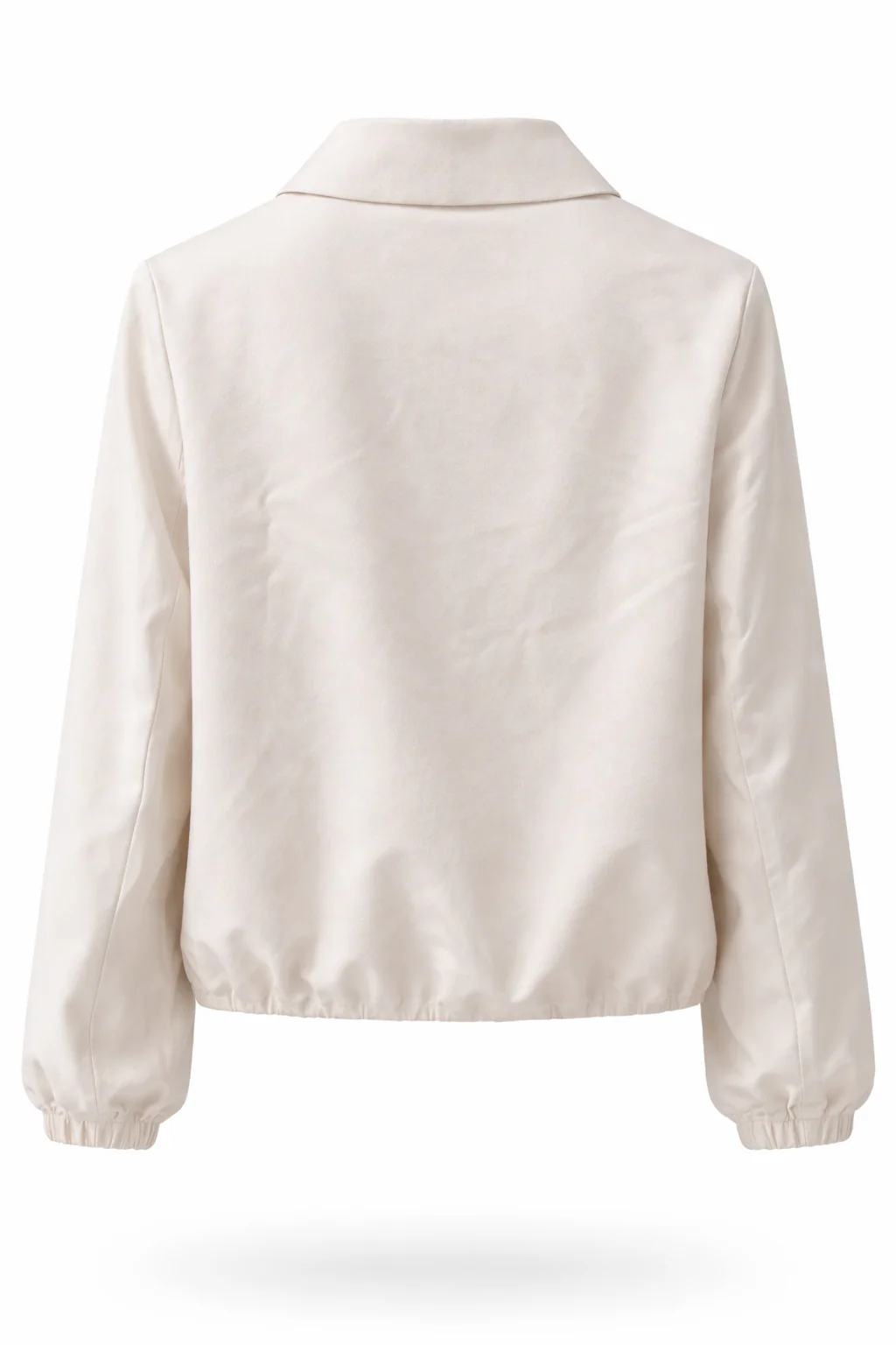 Veste boule unie en viscose - Image 2