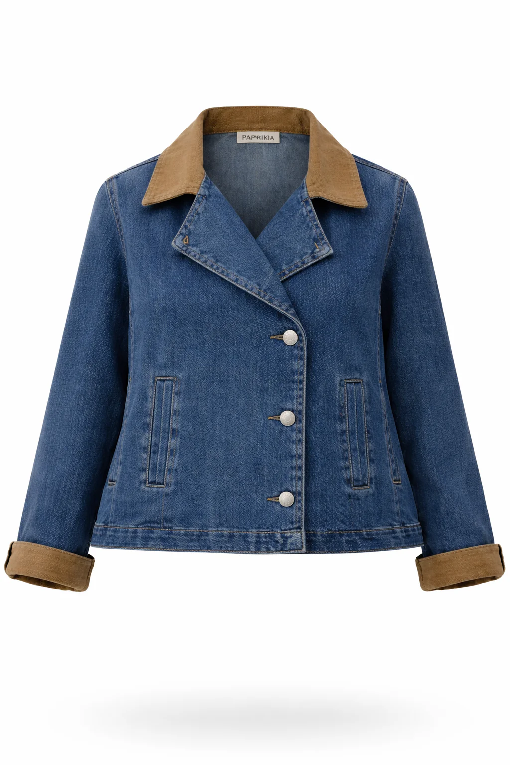 Veste en jeans avec velours - Image 10