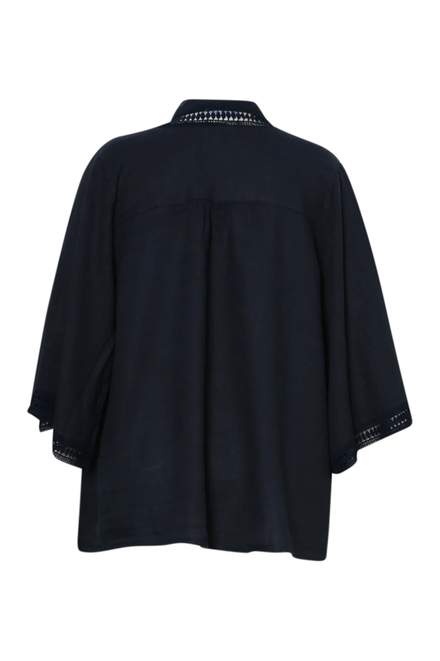 Veste en lin unie détail ajouré - Image 22