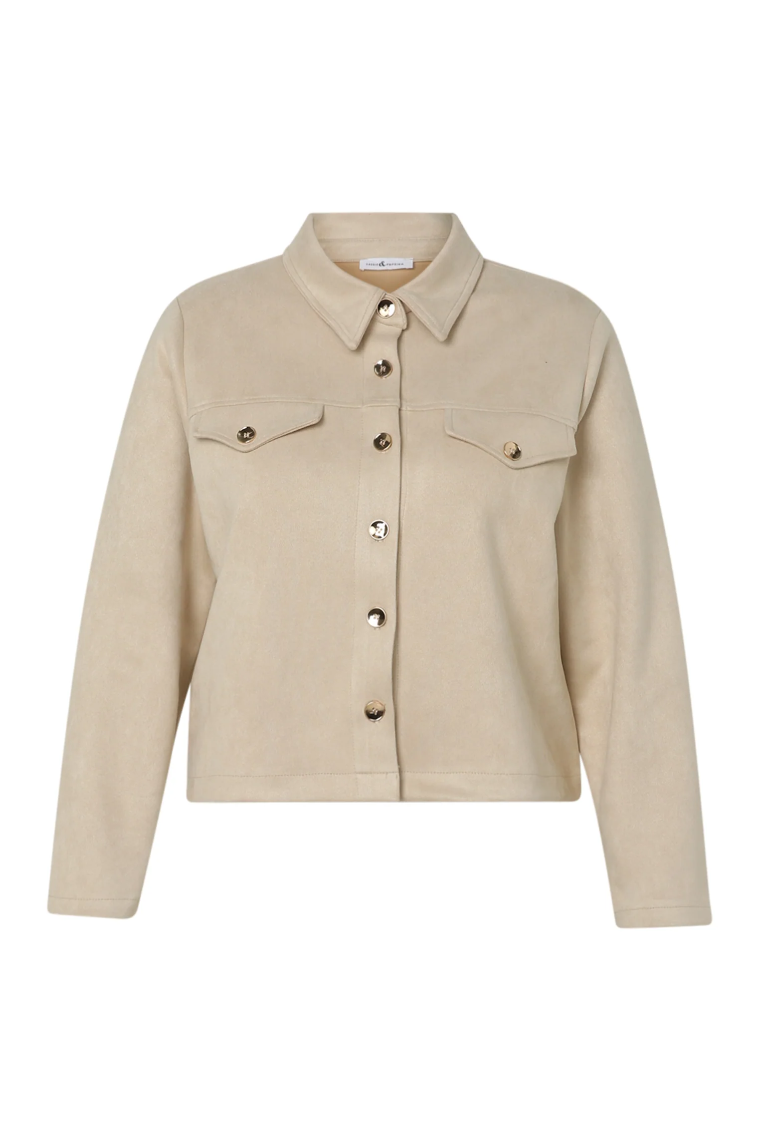 Veste en suédine unie - Image 10