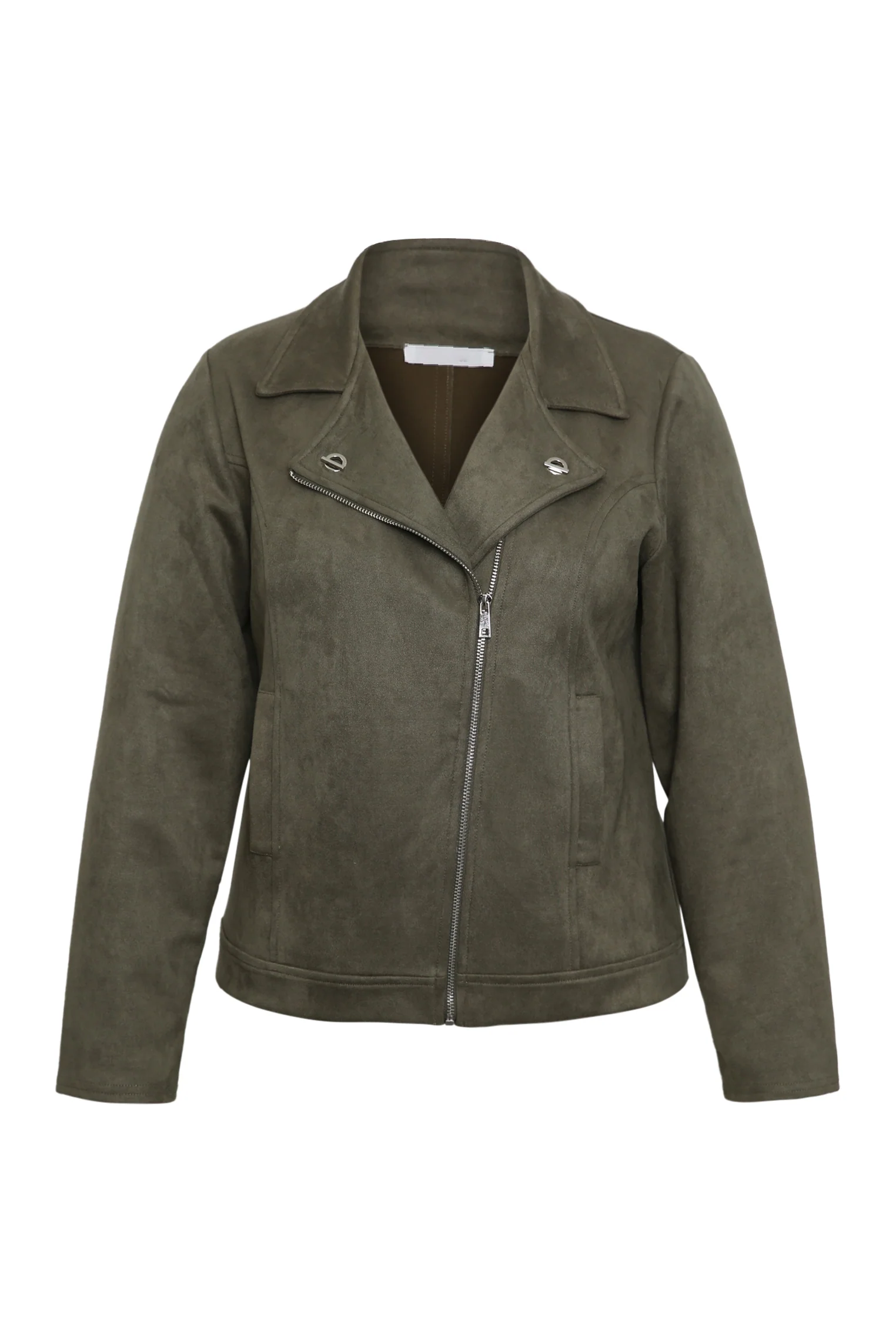 Veste perfecto effet suédine - Image 7