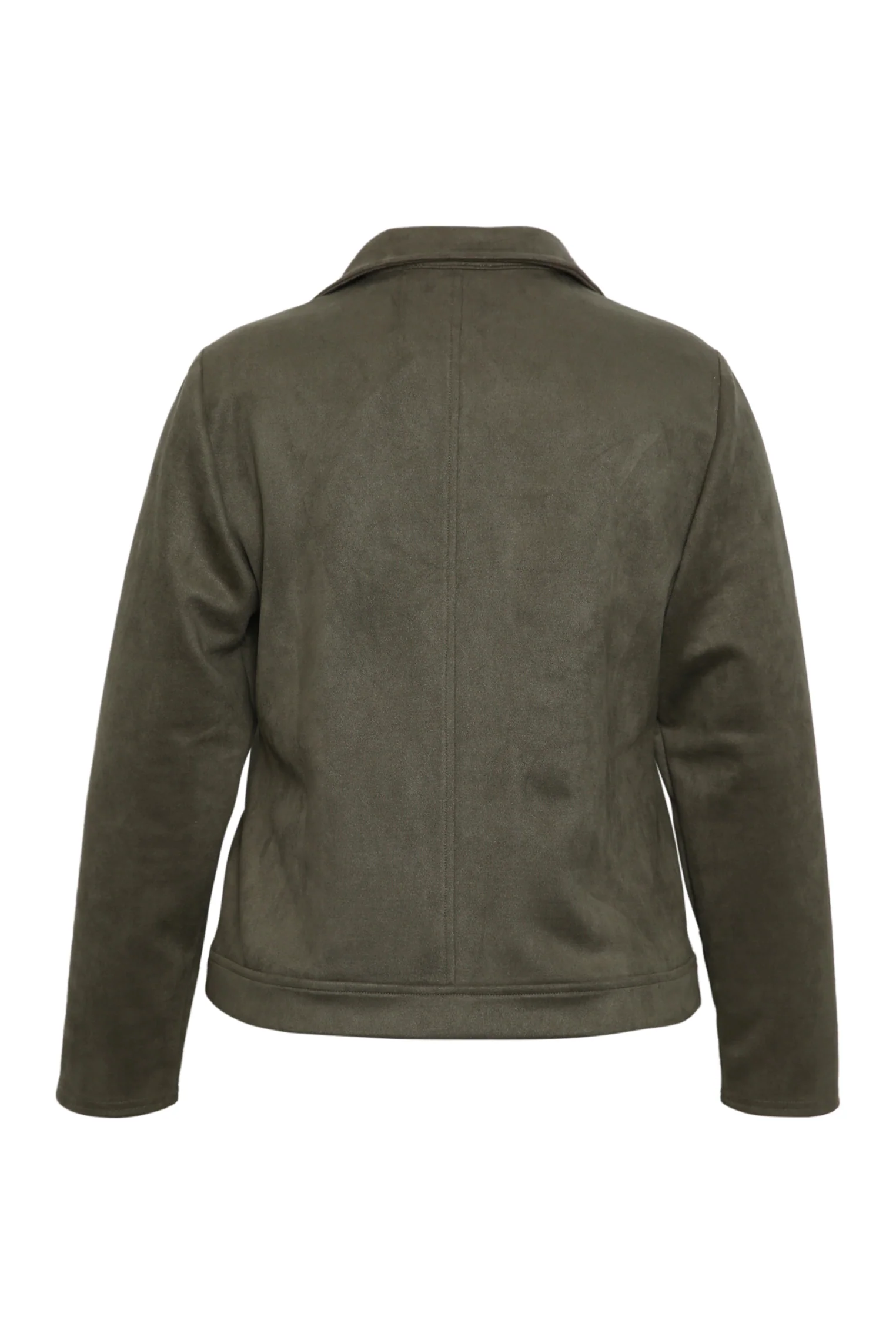 Veste perfecto effet suédine - Image 8