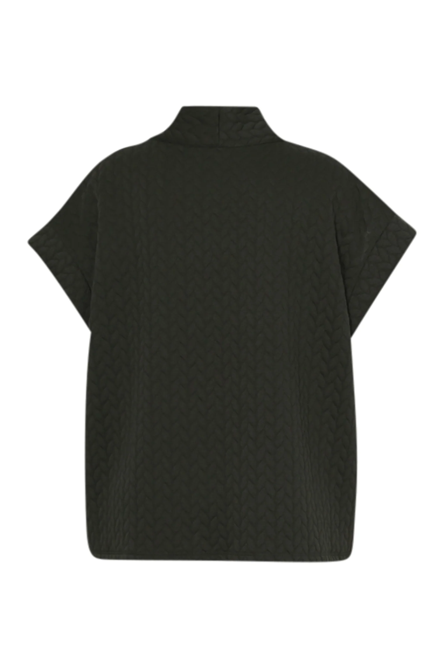 Veste sans manches unie détail tressé - Image 11
