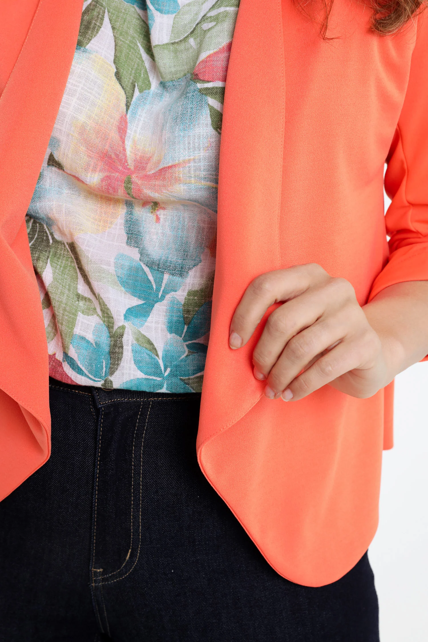 Veste unie avec manches retroussables - Image 26